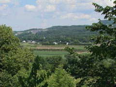 The rural setting of Schoharie, NY