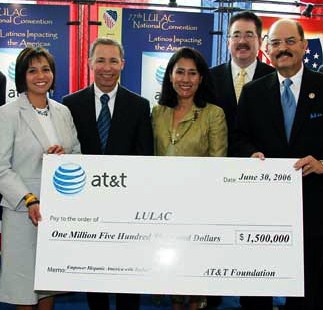 'Your money is good here, whether it comes from AT&T or the cable industry.' -- LULAC