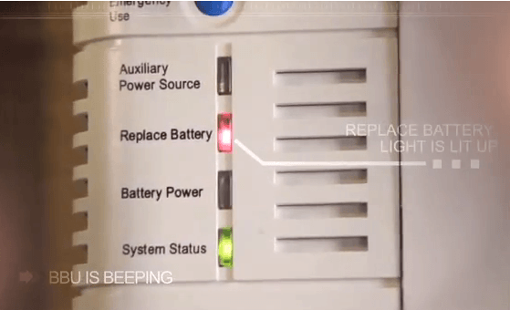 fios box battery beeping