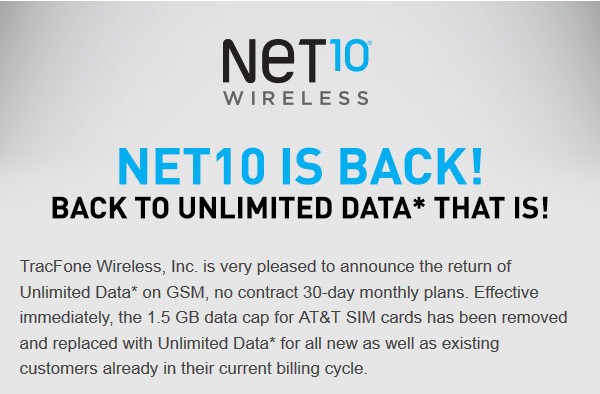 Net10-Unlimited-Data-confirmation