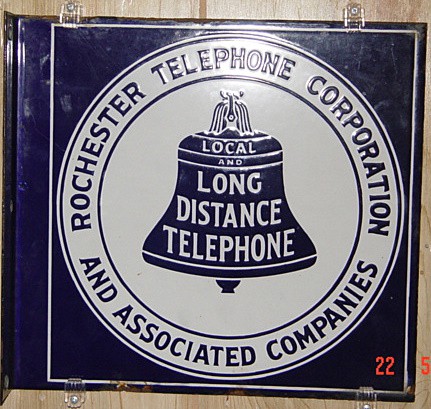 Rochester Telephone Corporation was born in 1921 after a merger between the Rochester Telephonic Exchange, a branch of the Bell Company of Buffalo and locally-owned independent Rochester Telephone Company, which was not allowed to use Bell's long distance network.