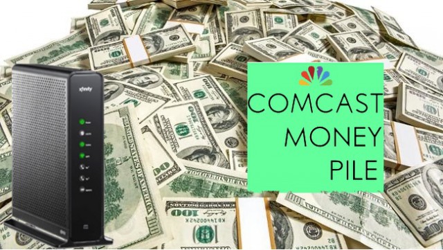 comcast money pile
