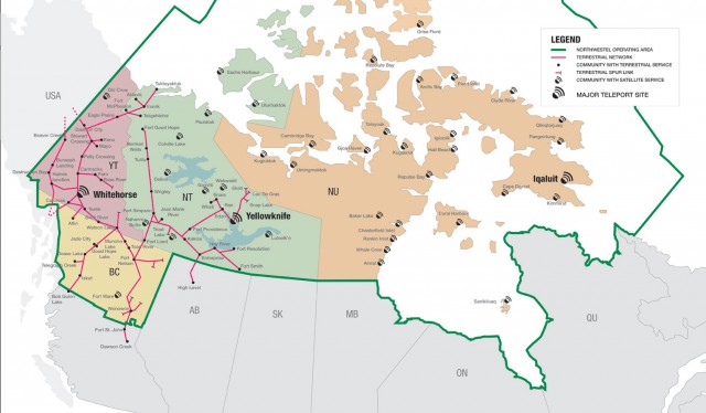 northwestel-operating-map