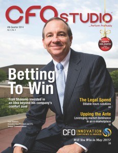 Shammo, as featured on a recent cover of CFO Studio magazine.