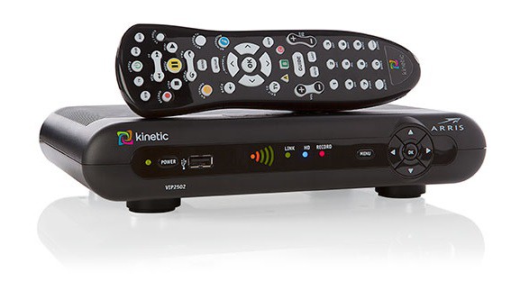Windstream's Whole House DVR is only about the length of its remote control.