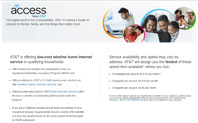 Stop the Cap AT T to Urban Poor No Discounted Internet Access