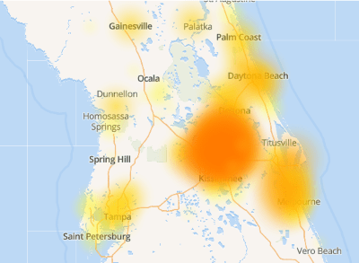 outage swell crowds