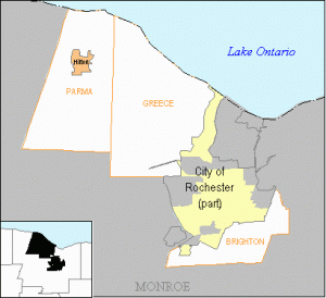 NY State Senate - 56th District Map