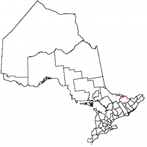 Petawana and Laurentian Valley township are located in northeastern Ontario, Canada.
