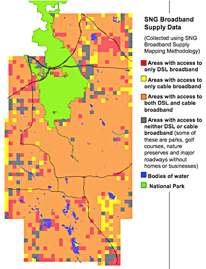 Map from Strategic Networks Group, that didn't cost taxpayers a cent