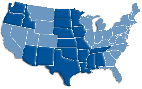 Cable One primarily serves small cities and towns in the central and northwestern United States.