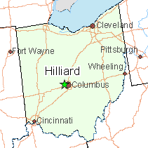 map hilliard