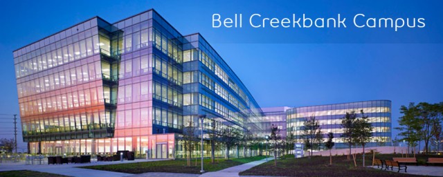 Bell's Creekbank Campus in Ontario.