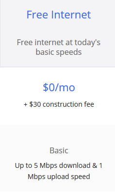 Comcast (falsely) claims their Internet Essentials is the country's only discount Internet program for the disadvantaged. But Google Fiber gives it away for free.