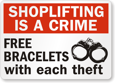Shoplifting-Is-Crime-Sign-S-7247