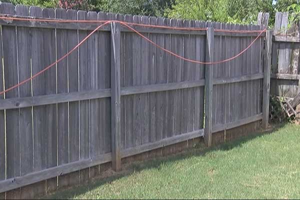 One Alabama customer found her fence the home of not one, but two artistically-managed Charter Cable lines serving her neighbors. 