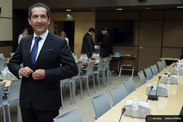 Altice President Patrick Drahi at the French National Assembly in Paris, May 27, 2015. REUTERS/Philippe Wojazer
